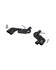 MBRP Black Coated 3" Dual Axle Back Quad Tips Chevrolet Camaro SS | Camaro ZL1 2016-2020- MBRP-S7036 - S7036BLK
