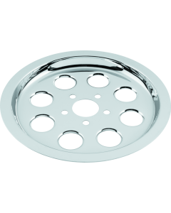 Bikers Choice 84-99 Big Twin Chrome Pulley Cover 70 Tooth Replaces H-D 91733-85 - 493393