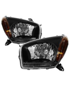 xTune Toyota RAV4 2001-2003 OEM Style Headlights - Black HD-JH-TRAV4-AM-BK - 9035999