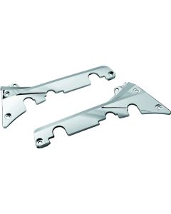 Kuryakyn Passenger Floorboard Side Covers 01-17 Honda GL1800 Chrome - 7506
