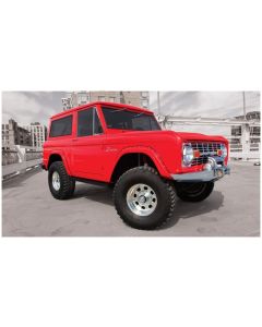 Bushwacker 66-77 Ford Bronco Cutout Style Flares 2pc - Black - 20001-07