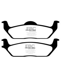 EBC 11 Ford F150 3.5 Twin Turbo (2WD) 6 Lug Extra Duty Rear Brake Pads - ED91697
