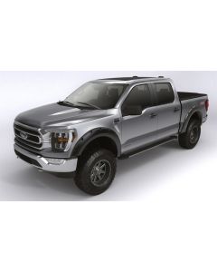 Bushwacker 08-10 Ford F-250 / F-350 Super Duty (Excl. Dually) Forge Style Flares 4pc - Black - 28313-08
