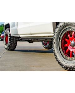 N-Fab RKR Rails 15-17 GMC - Chevy Canyon/Colorado Crew Cab - Tex. Black - 1.75in - G154RKRCC