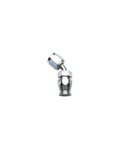 Russell Performance -6 AN Endura Pwerflex Power Steering 45 Degree Hose Ends - 620411