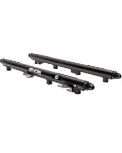 Snow 2005+ Hemi 5.7L/6.1L Factory Height Injectors Return Style Billet Fuel Rail Kit - SNF-30011