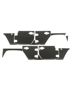 Rugged Ridge Magnetic Protection Panel kit 4-Dr07-18 Jeep Wrangler - 12300.53