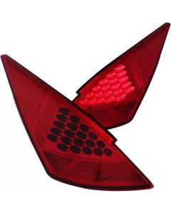 ANZO 2003-2005 Nissan 350Z LED Taillights Red - 321083