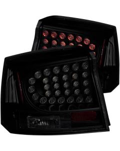 ANZO 2006-2008 Dodge Charger LED Taillights Dark Smoke - 321229