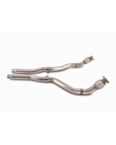 AWE Tuning Audi 8R 3.0T Non-Resonated Downpipes for Q5 / SQ5 - 3220-11016