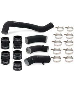 Mishimoto 17-19 GM 6.6L L5P Intercooler Pipe + Boot Kit Wrinkle Black - MMICP-DMAX-17KWBK