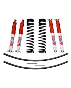 Skyjacker 84-01 XJ 3in FR D-Rate Long Travel Coil Suspension Kit w/RR Add A Leafs/Nitro 8000 Shocks - JC301BPNLT
