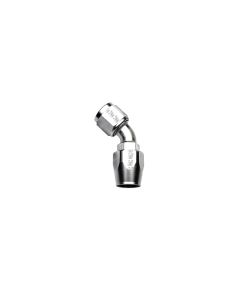 Russell Performance -6 AN Endura 45 Degree Full Flow Hose End - 610091