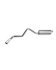 Gibson 87-93 Ford Bronco Custom 5.0L 3in Cat-Back Single Exhaust - Aluminized - 319675