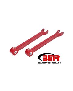 BMR 08-17 Challenger Non-Adj. Lower Trailing Arms (Polyurethane) - Red - LTA110R