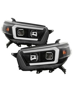 Spyder Signature Toyota 4Runner 10-13 Projector Headlights - Black (PRO-YD-T4R10SI-BK) - 5087454
