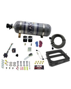 Nitrous Express Dom/Gasoline Nitrous Kit (100-500HP) w/Composite Bottle - 50070-12