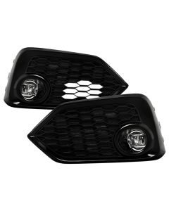 Spyder 16-17 Honda Civic Hatchback (Hatch Only) OEM LED Fog Light w/Switch - Clear (FL-HC2017-LED-C) - 9043338