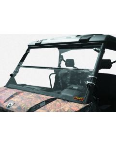 QuadBoss 16-22 Can-Am Defender HD10 Folding Windshield - 375620