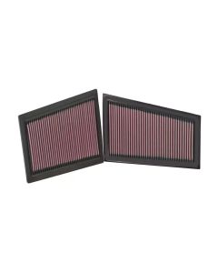 K&N Replacement Air Filter MERCEDES C280/320 3.0L V6 CDi (2 PER BOX) - 33-2940