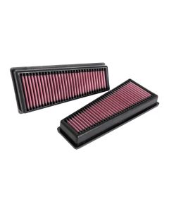 K&N 17-20 Mercedes Benz E63 V8-4.0L F/I Replacement Drop In Air Filter - 33-3140