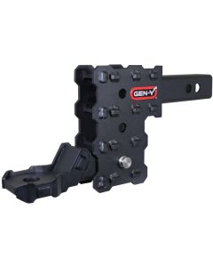 Gen-Y Phantom-X 2in Hollow Shank 4.5in Drop 700lb TW 7K Hitch w/GH-13051X Platinum Ball Mount - GH-13053X