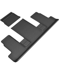 3D MAXpider 2018-2020 Chevrolet/Buick Traverse/Enclave Kagu 3rd Row Floormats - Black - L1CH08631509