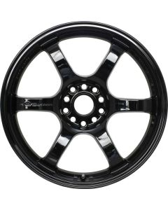 Gram Lights 57DR 15x8 / +35mm / 4-100 Gloss Black Wheel - WGIE35A9