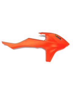 Cycra 16-18 KTM 125 SX Powerflow Radiator Shrouds - Orange - 1CYC-1901-22