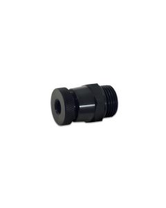 Vibrant 8 ORB to 1/8 NPT Aluminum Drain Valve - Black - 12677