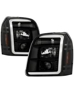 Spyder GMC Yukon 07-14/Denali 07-14 /XL 07-14 V2 Projector Headlights - Black PRO-YD-GY07V2SI-BK - 5088260