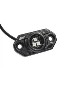 KC HiLiTES C-Series RGB LED Rock Light Kit (Incl. Wiring) - Set of 6 - 339
