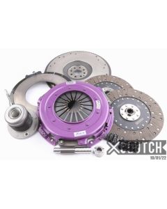 XClutch 05-10 Ford Mustang GT 4.6L 10.5in Twin Solid Organic Clutch Kit - XKFD27656-2G