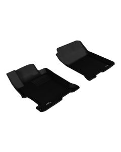 3D MAXpider 2013-2017 Honda Accord Kagu 1st Row Floormat - Black - L1HD04811509