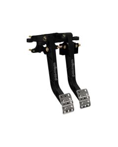 Wilwood Adjustable Dual Pedal - Brake / Clutch - Fwd. Swing Mount - 6.25:1 - 340-11295