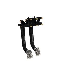 Wilwood Adjustable Dual Pedal - Brake / Clutch - Rev. Swing Mount - 6.25:1 - 340-11299