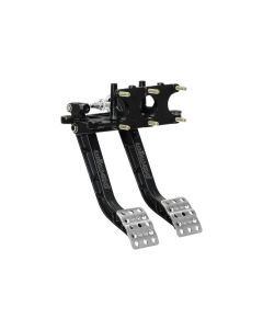 Wilwood Adjustable-Trubar Dual Pedal - Brake / Clutch - Rev. Swing Mount - 5.1:1 - 340-15073