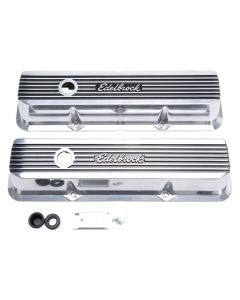Edelbrock Valve Covers Elite II Ford FE 1958-76 Polished - 4277