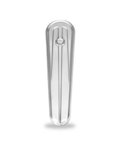 Performance Machine  Scallop Dash Insert - Chrome - 0177-2044SCA-CH