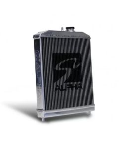 Skunk2 Alpha Series 88-91 Honda Civic/CRX Radiator (Half Size) (Dual Core) - 349-05-1550
