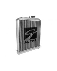 Skunk2 Alpha Series 92-00 Honda Civic Radiator (Half Size) (Dual Core) (Manual Trans.) - 349-05-2000