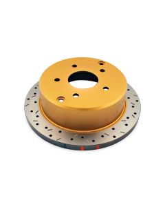 DBA 2004 Pontiac GTO 4000 Series Drilled and Slotted Rear Rotor - DBA4041XS