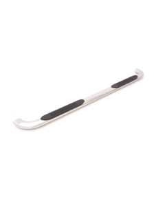 Lund 97-98 Ford F-150 SuperCab (3Dr) 4in. Oval Curved SS Nerf Bars - Polished - 23266412