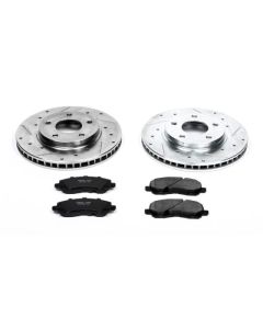 Power Stop 07-12 Dodge Caliber Front Z23 Evolution Sport Brake Kit - K2992