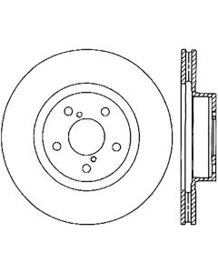 Premium StopTech CryoStop Rotor for Subaru Front