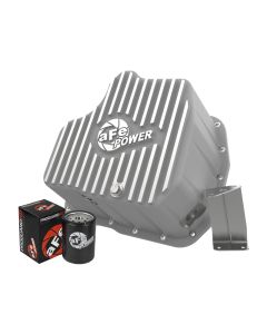 aFe Street Series Deep Engine Oil Pan 01-10 GM Duramax V8-6.6L (td) - 46-70330