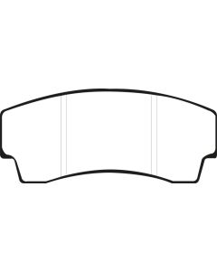 EBC 99-02 Noble M12 2.6 Twin Turbo Redstuff Rear Brake Pads - DP3008C
