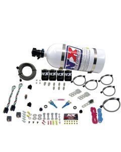Nitrous Express Dodge EFI Dual Stage Nitrous Kit (50-150HP x 2) w/10lb Bottle - 20324-10