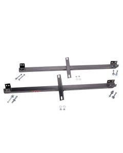 BBK 94-95 Mustang Subframe Connector Full Length With Seat Support Bracket - 2543