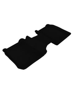 3D MAXpider 2009-2019 Ford Flex Kagu 2nd Row Floormats - Black - L1FR05121509